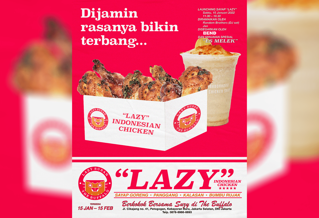 “LAZY” Indonesian Chicken by Lazy Susan and The Buffalo