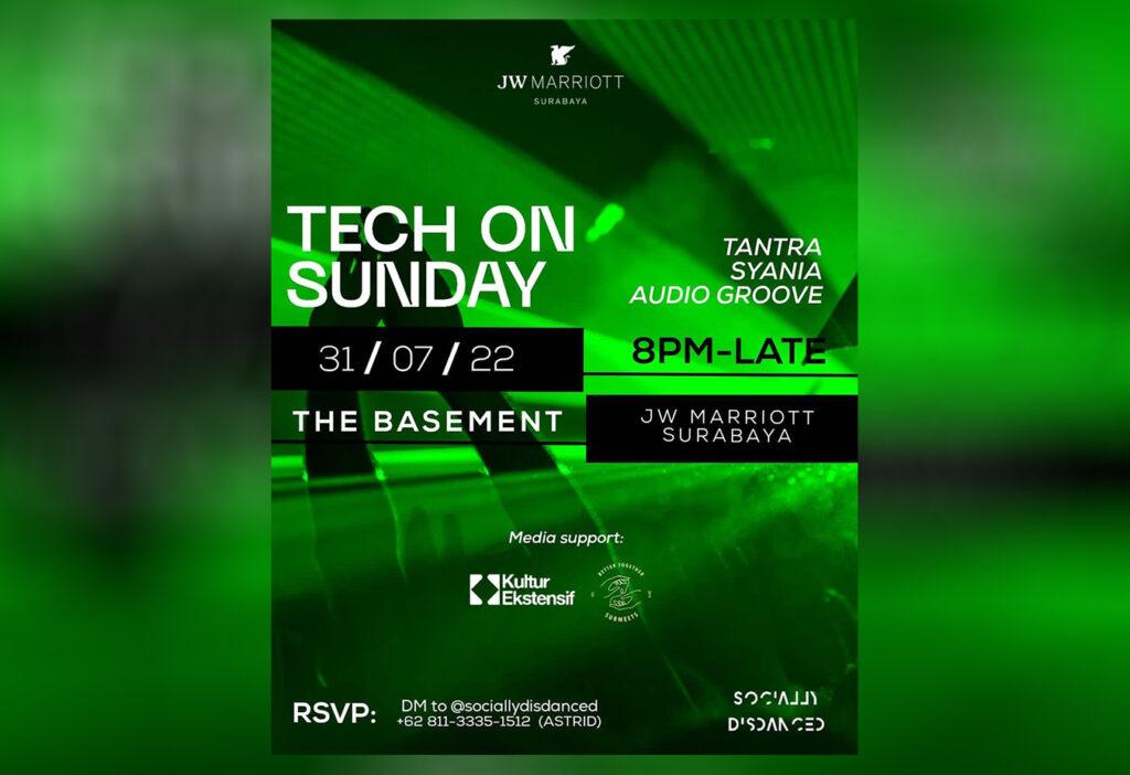 Get Your Sunday Treat in “TECHNO ON SUNDAY”
