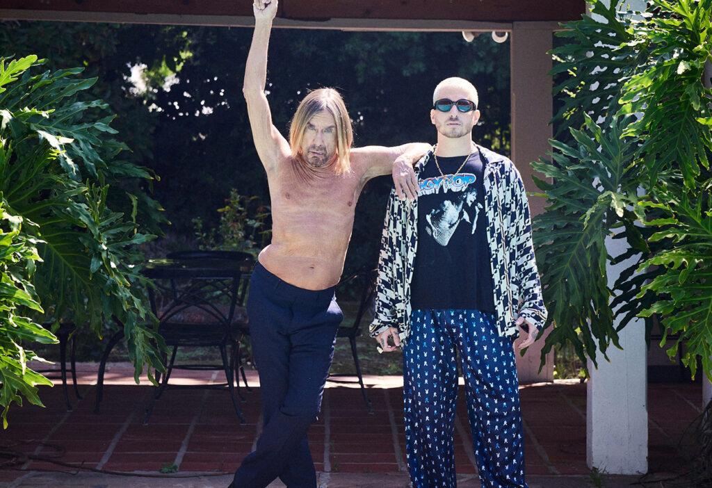 Iggy Pop's  Works Himself into A New Raw in Frenzy Single Featuring Big Stars